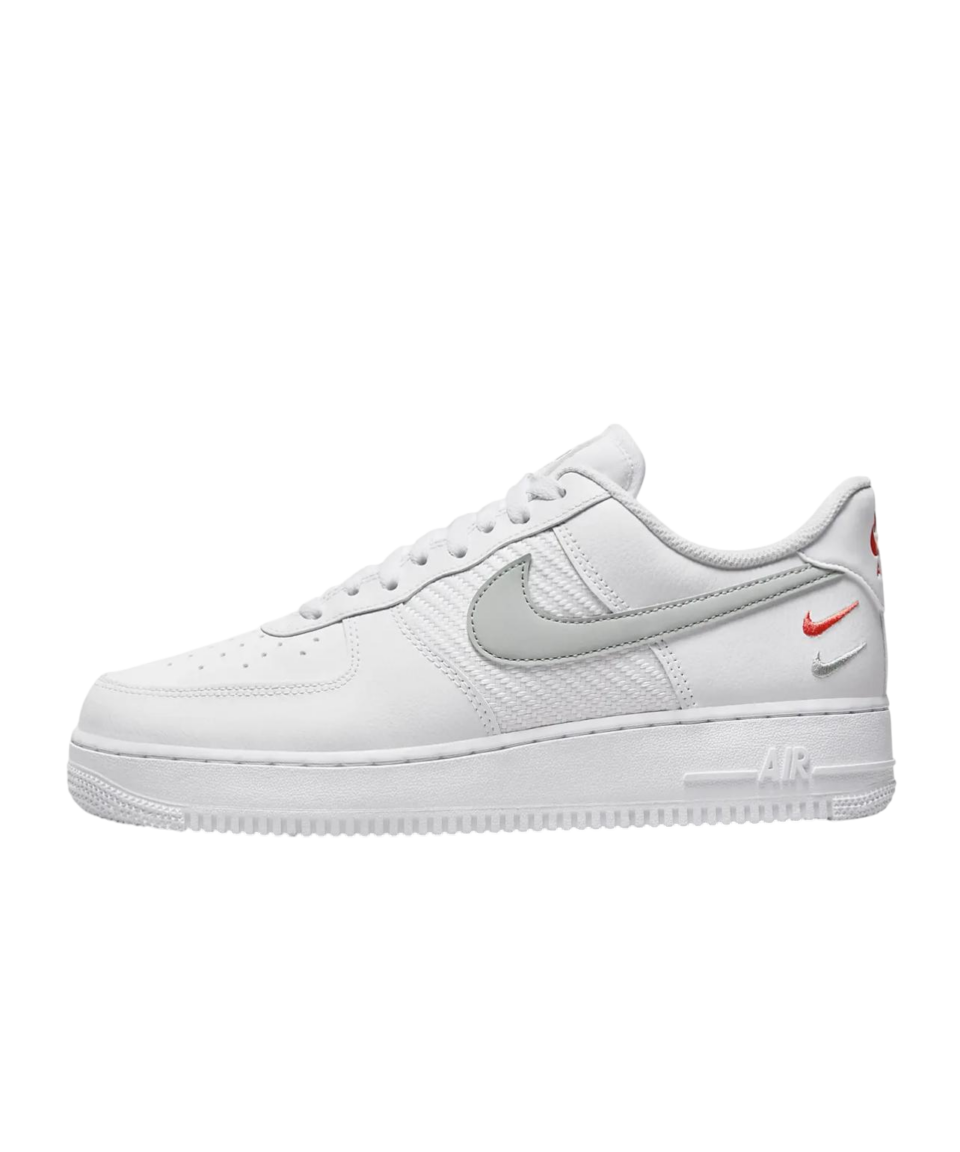 Nike Air Force 1 Low White Red Mini Swoosh