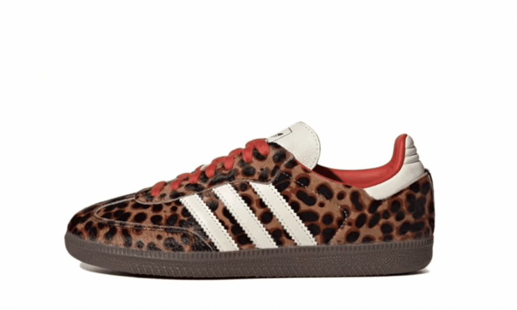 adidasSambaLeopardPrint W PrelovedRed