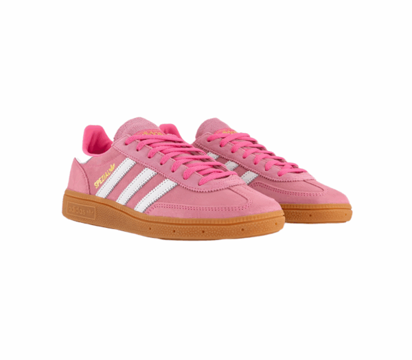 adidas Handball Spezial Trainers Lucid Pink White Gold Metallic - Imagen 2