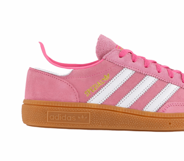 adidas Handball Spezial Trainers Lucid Pink White Gold Metallic - Imagen 3