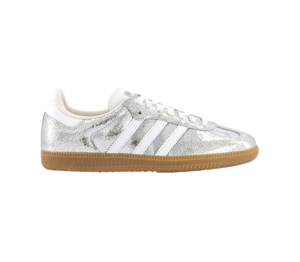 adidas Samba OG Trainers Silver Metalic White White