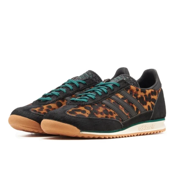 Adidas SL 72 OG Leopard Print Collegiate Green (Women's) - Imagen 2