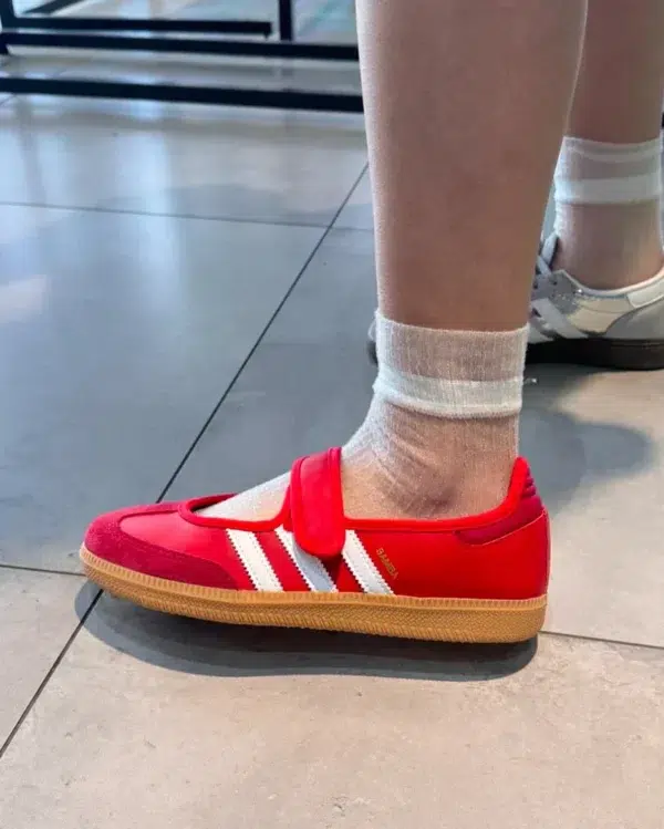Adidas Samba Jane Scarlet White Gum - Imagen 5