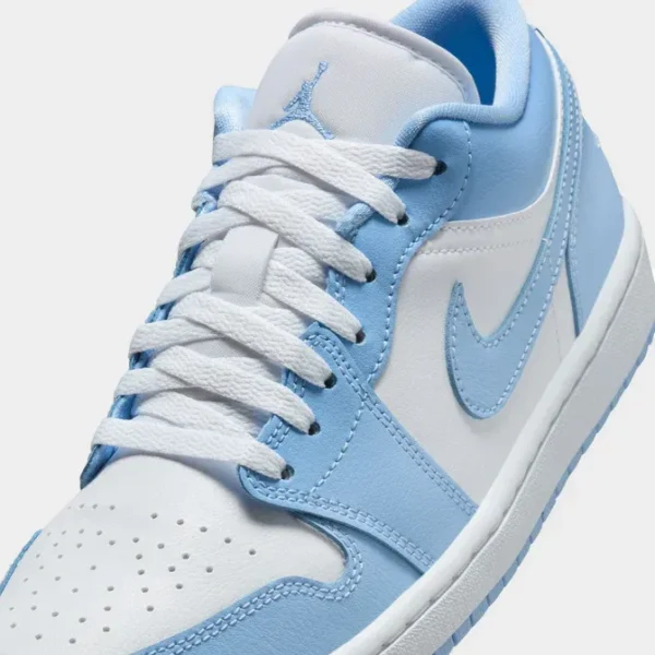 Jordan 1 Low White Aluminum (Womens) - Imagen 2