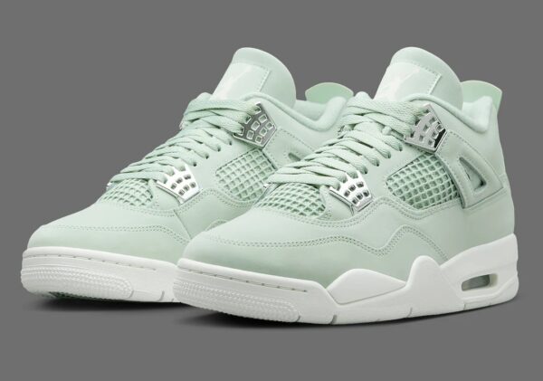 Jordan 4 Retro Seafoam (Womens) - Imagen 6