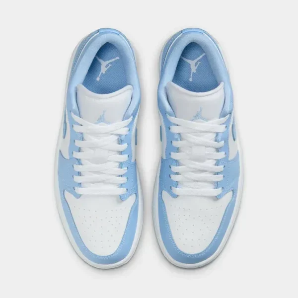 Jordan 1 Low White Aluminum (Womens) - Imagen 5