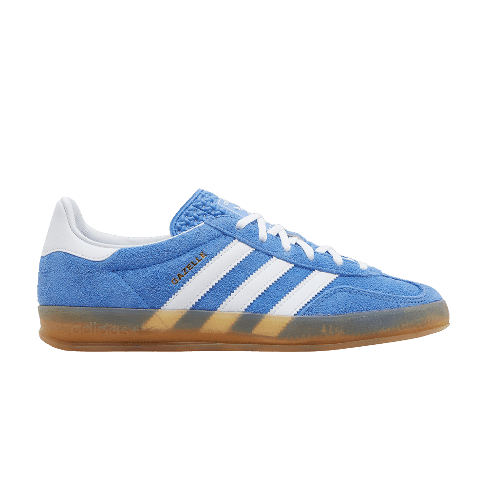 adidas Gazelle Indoor Blue Fusion Gum (Women's) 1 adidas Gazelle Indoor Blue Fusion Gum (Women's)