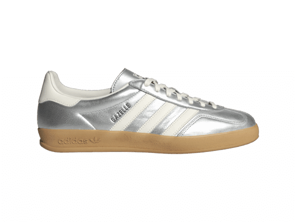 adidas Gazelle Indoor Silver Metallic Core White