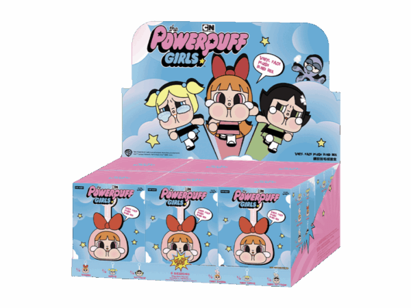 Pop Mart CryBaby x Powerpuff Girls Series Vinyl Face Plush Sealed Case