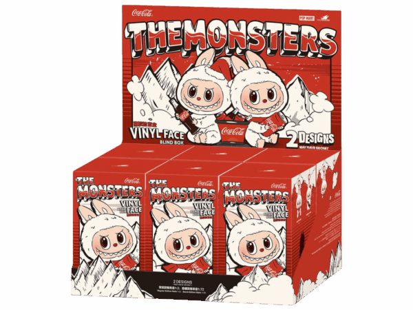 Pop Mart Labubu The Monsters Coca-Cola Vinyl Gezichtsmasker Doos