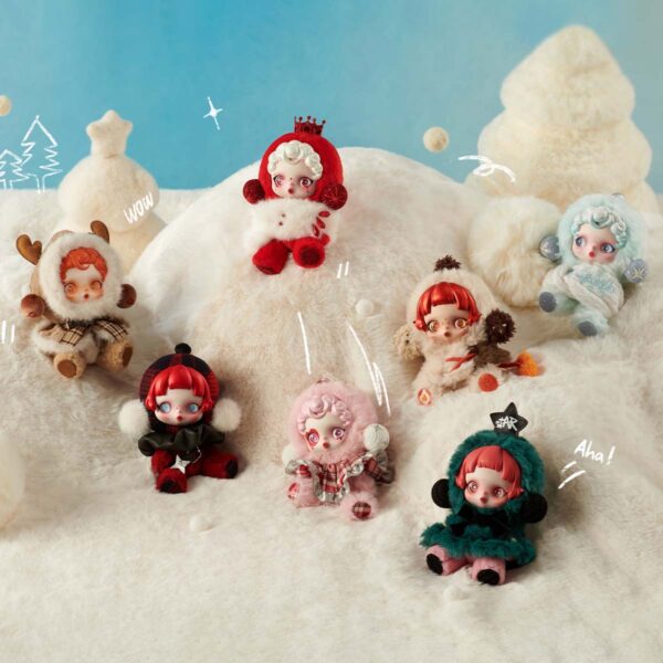 Pop Mart SKULLPANDA Winter Symphony Series Plush - Imagen 5