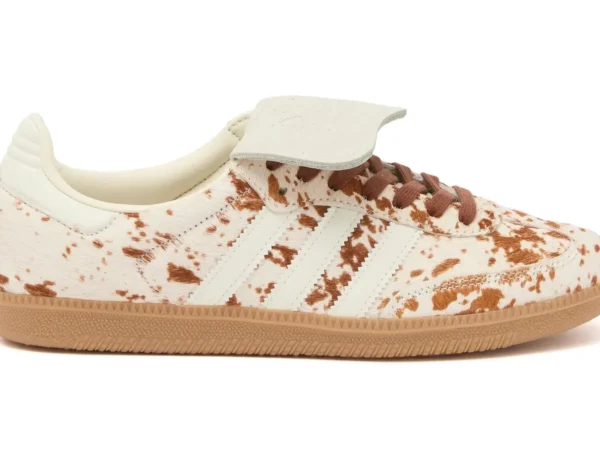 Adidas Samba LT Cow Print Brown White (Women's)