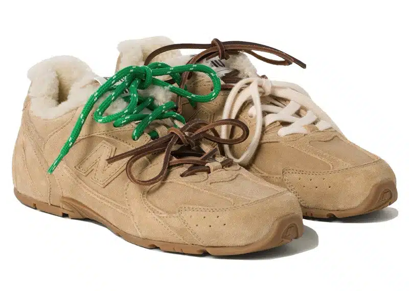 New Balance 530 SL Miu Miu Ecru Shearling 2 New Balance 530 SL Miu Miu Ecru Shearling - Imagen 2