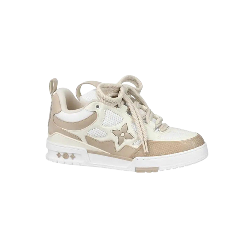 LV Skate Sneaker Beige White