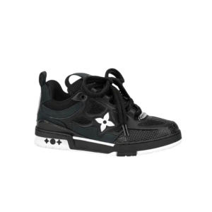 LV Skate Sneaker Black White