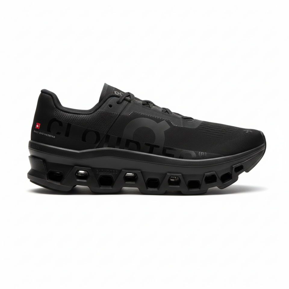 On Running Cloudmonster All Black