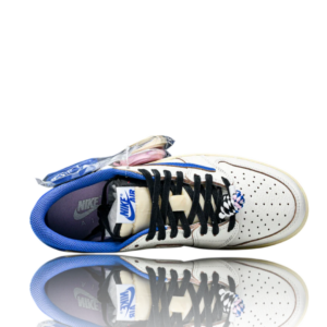 Travis Scott x Fragment AJ1 Low OG Sail Military Blue