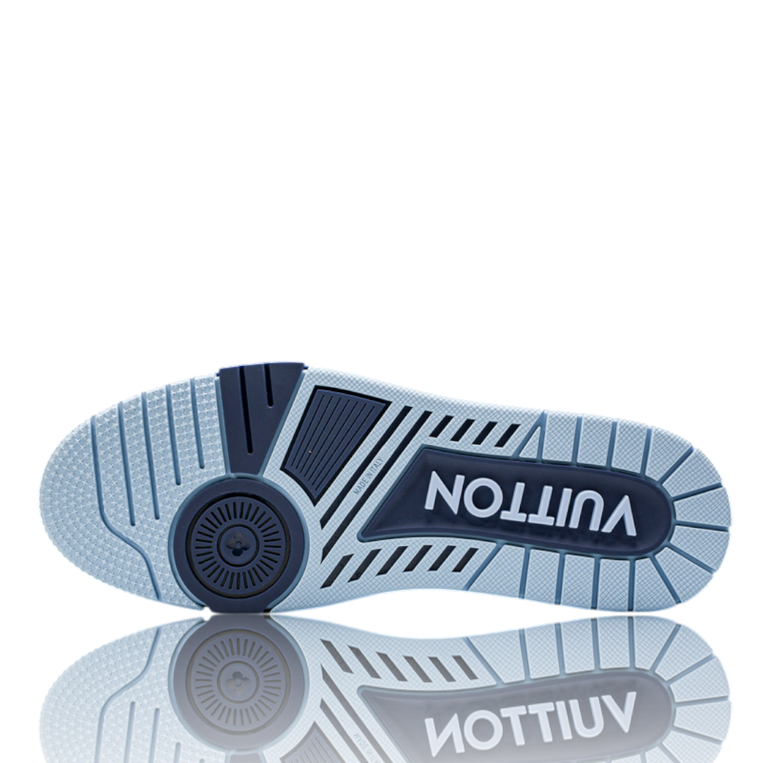 Louis Vuitton Trainer Low Monogram Denim Blue