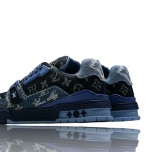 Louis Vuitton Trainer Low Monogram Denim Blue