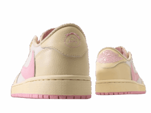 Travis Scott x Air Jordan 1 Low OG Sail White Pink