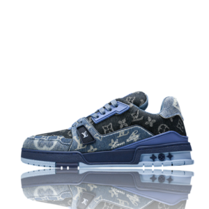 Louis Vuitton Trainer Low Monogram Denim Blue