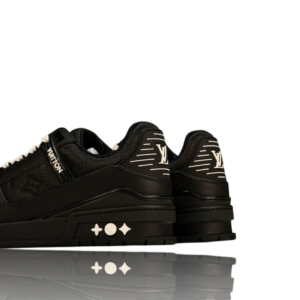 LV Trainer Low Monogram Black Embossed