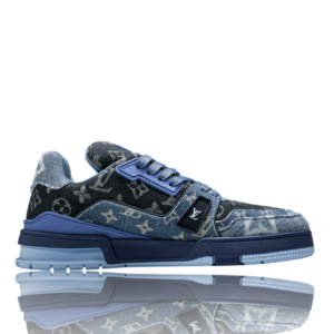 Louis Vuitton Trainer Low Monogram Denim Blue