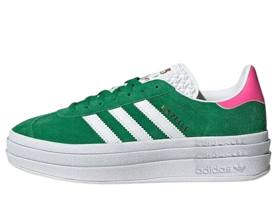 Adidas Gazelle Bold 'Green Lucid Pink'