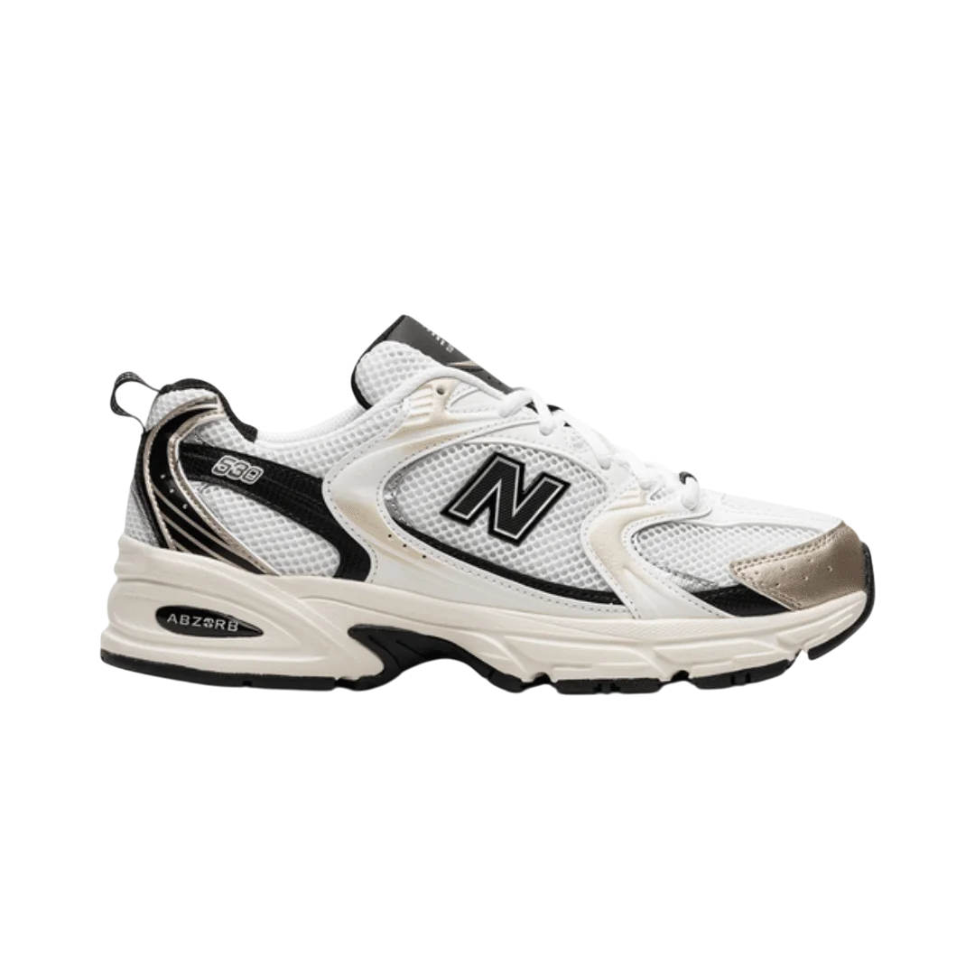 New Balance 530 White Gold Black