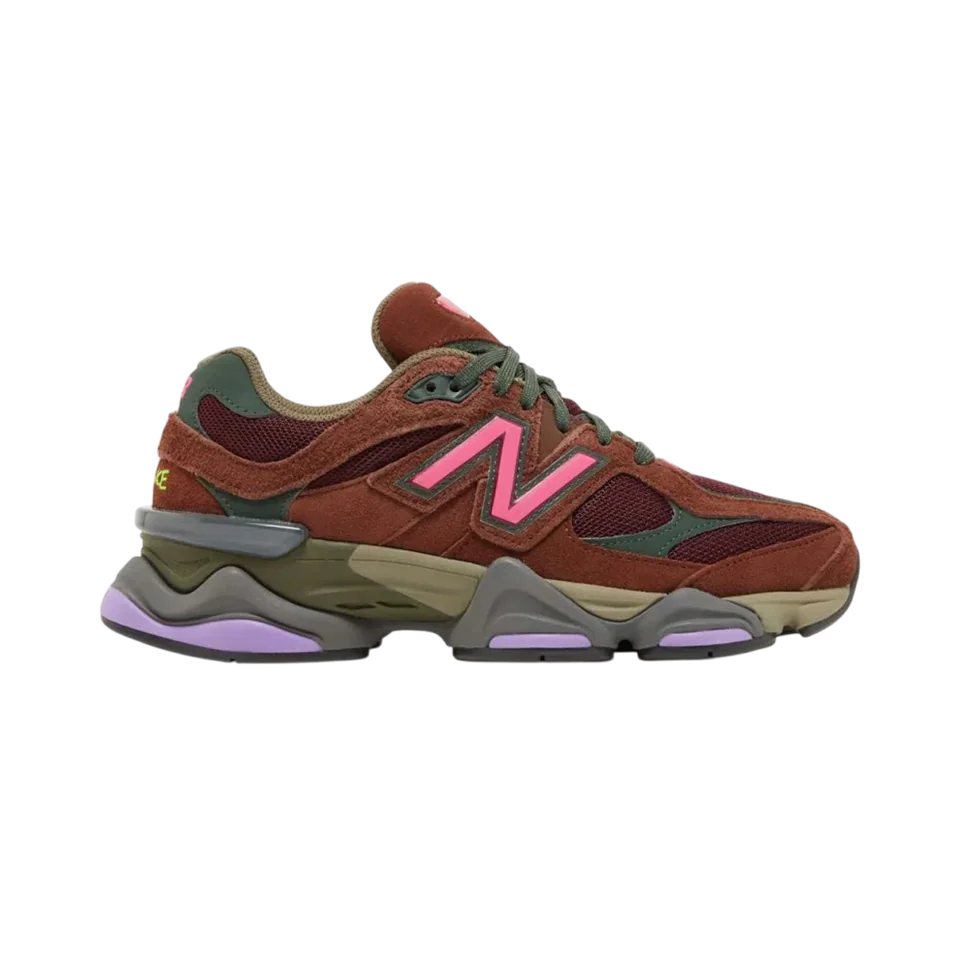 New Balance 9060 Rich Oak Burgundy