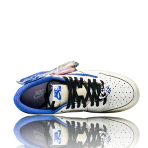 Travis Scott x Fragment AJ1 Low OG Sail Military Blue