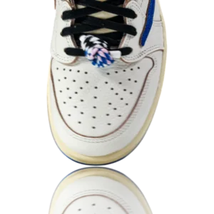 Travis Scott x Fragment AJ1 Low OG Sail Military Blue