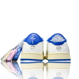 Travis Scott x Fragment AJ1 Low OG Sail Military Blue