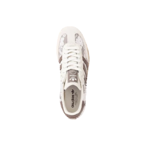 Adidas Samba OG Floral Lace Off White Earth Strata Gum - vista superior