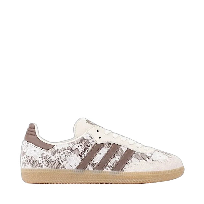 Adidas Samba OG Floral Lace Off White Earth Strata Gum