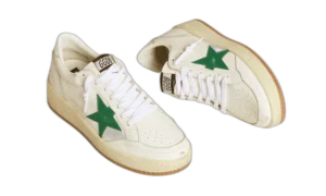 Golden Goose Ball Star 2 Blanco Verde
