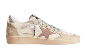 Golden Goose Ball Star Beige Azul y Rojo