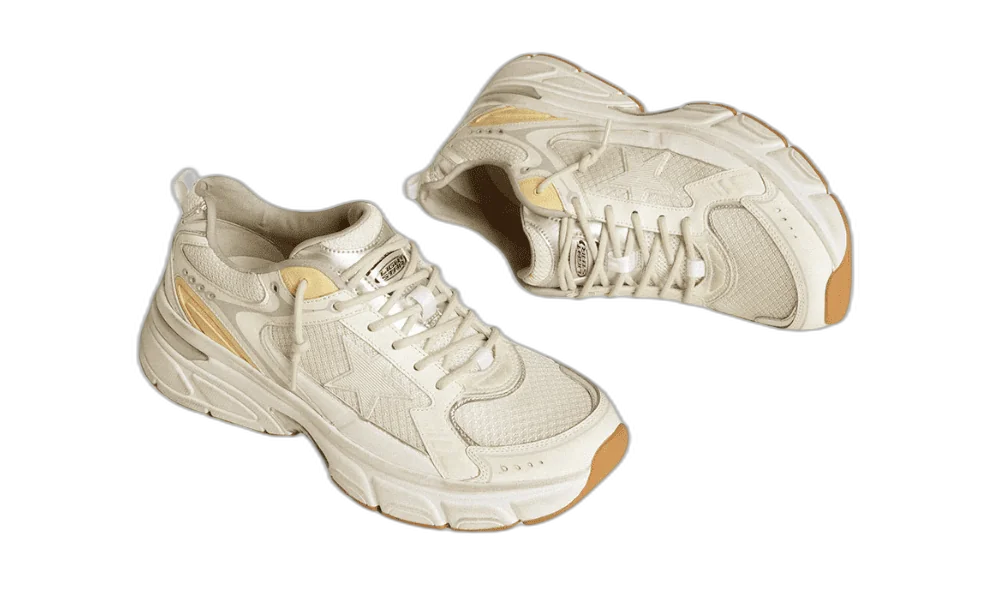 Golden Goose Lightstar Blanco con Estrella Blanca