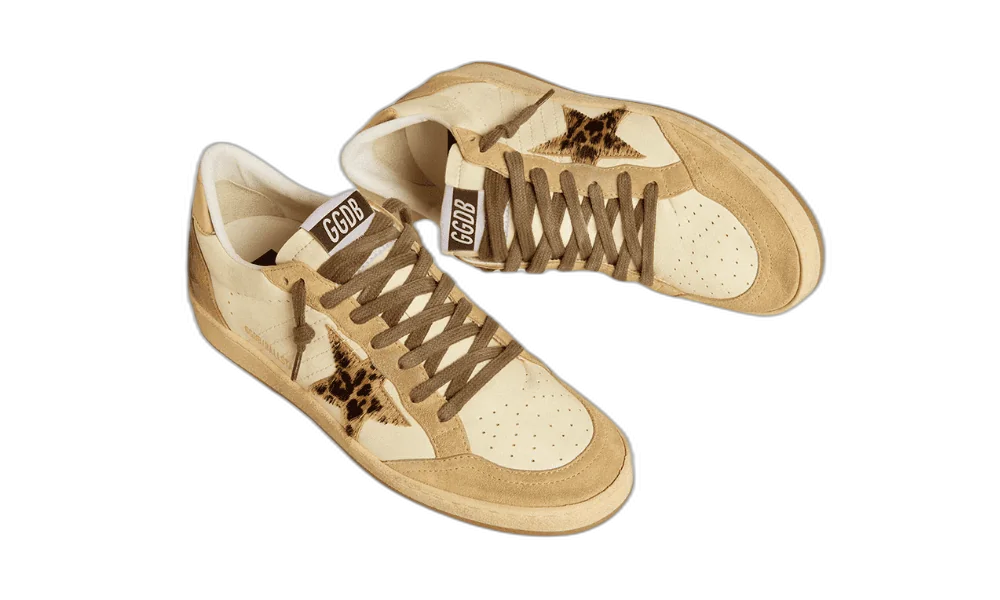 Golden Goose Ball Star Leopardo
