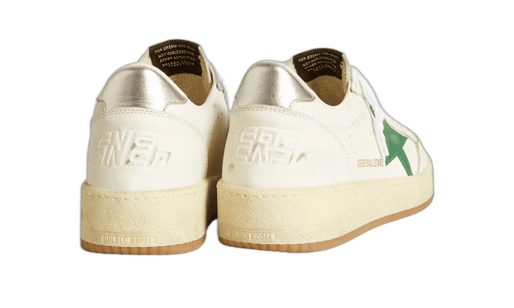 Golden Goose Ball Star 2 Blanco Verde