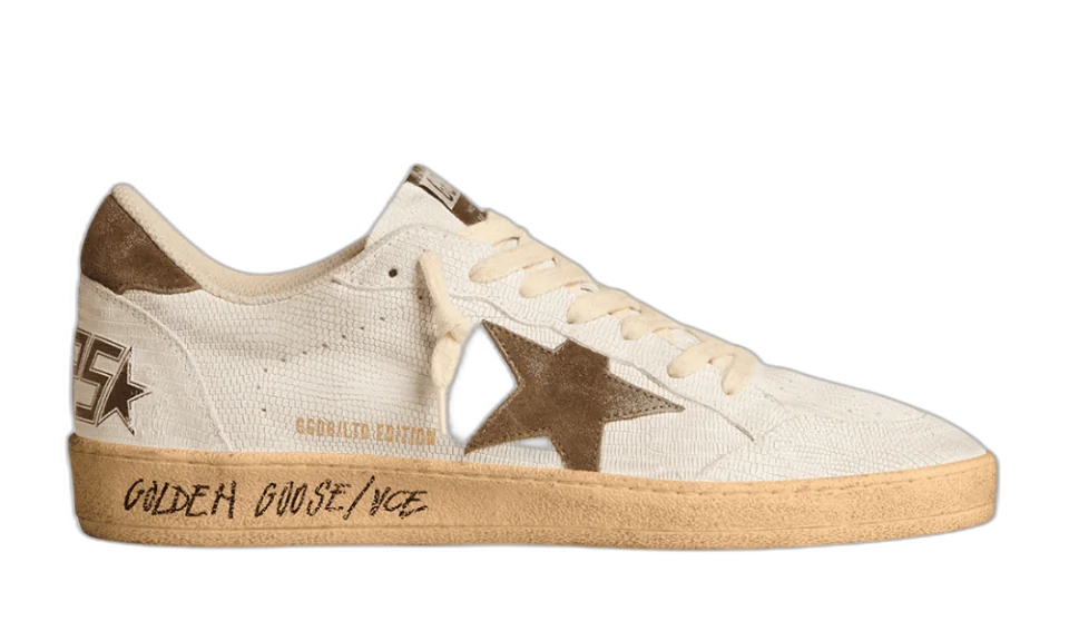 Golden Goose Ball Star Estrella Marrón
