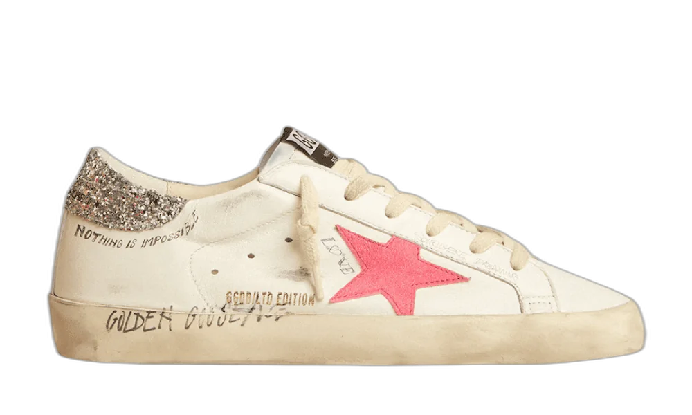 Golden Goose Ball Star LTD Purpurina Estrella Rosada