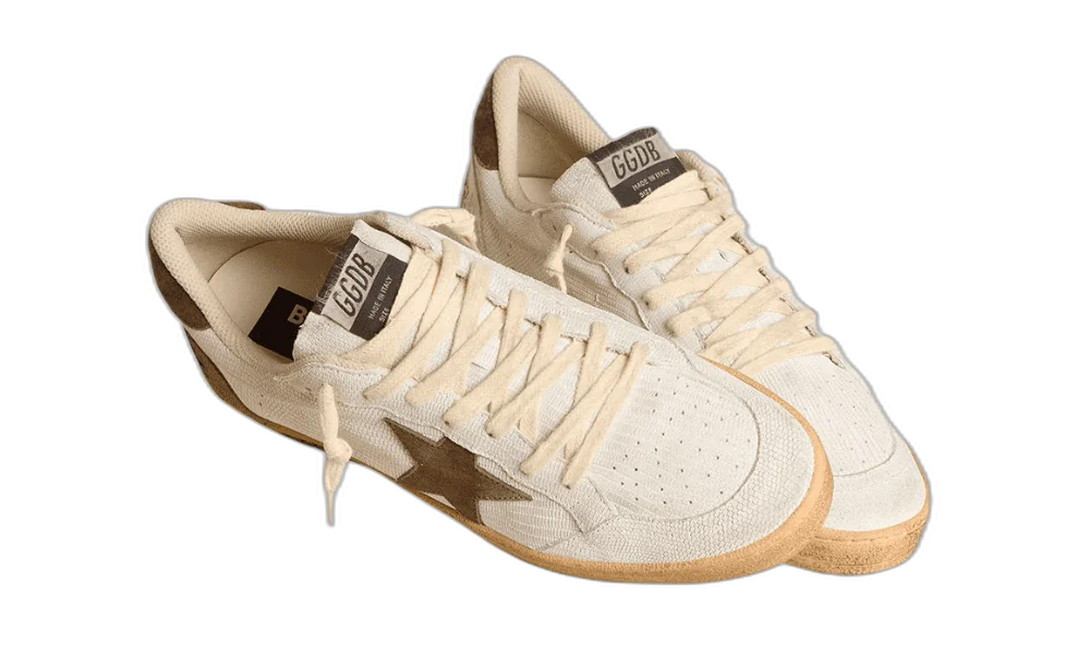 Golden Goose Ball Star Estrella Marrón