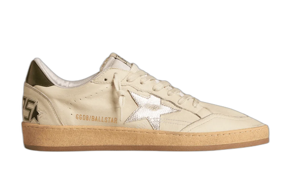 Golden Goose Ball Star Estrella Plateada
