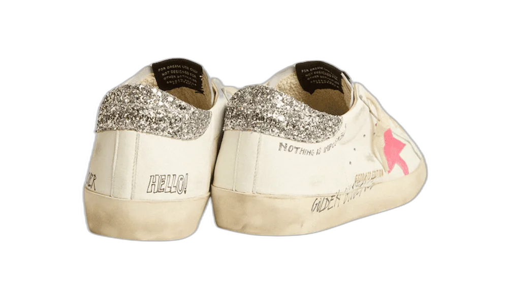 Golden Goose Ball Star LTD Purpurina Estrella Rosada