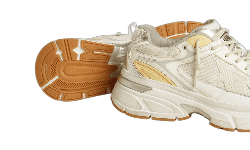 Golden Goose Lightstar Blanco con Estrella Blanca