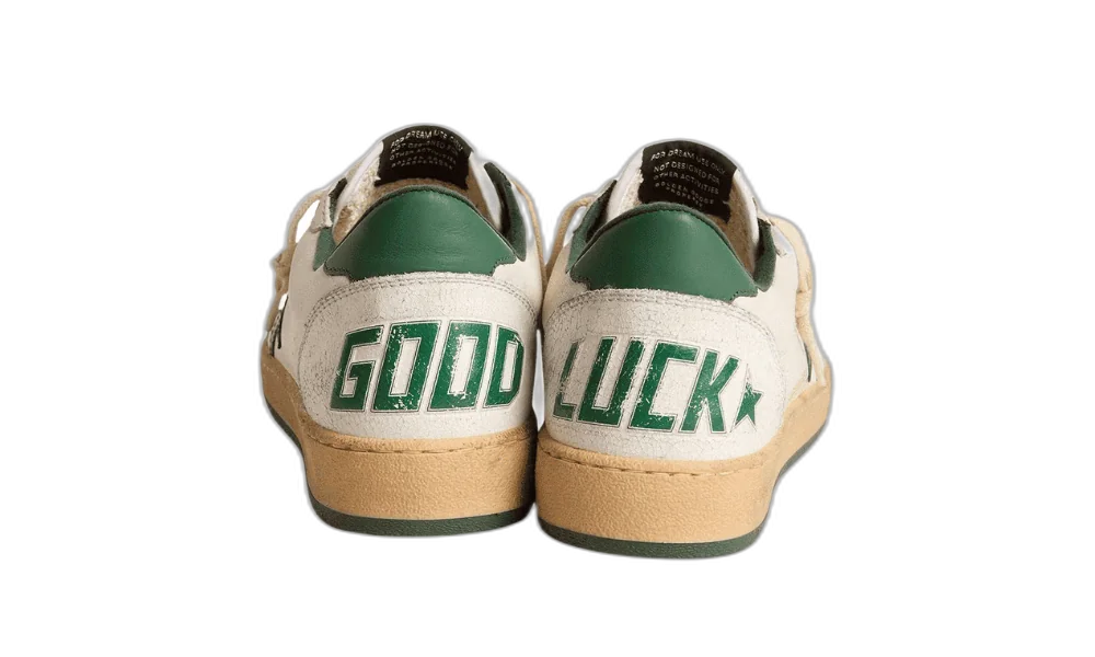 Golden Goose Ball Star Blanco Verde