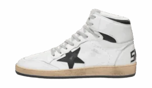 Golden Goose High Blancas Estrella Negra