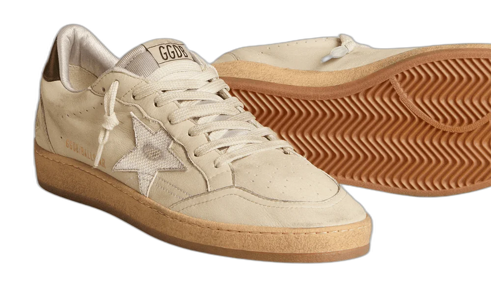 Golden Goose Ball Star Estrella Plateada