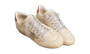 Golden Goose Ball Star Blanco Rojo